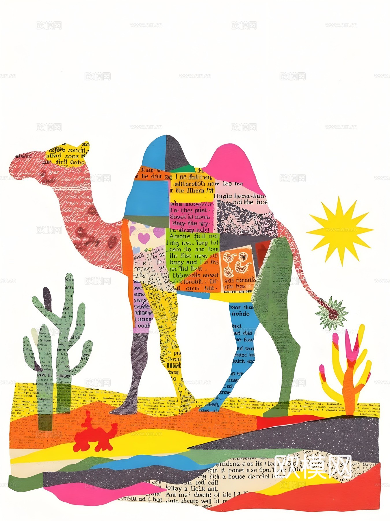 艺术画芯下载（渲染图2）