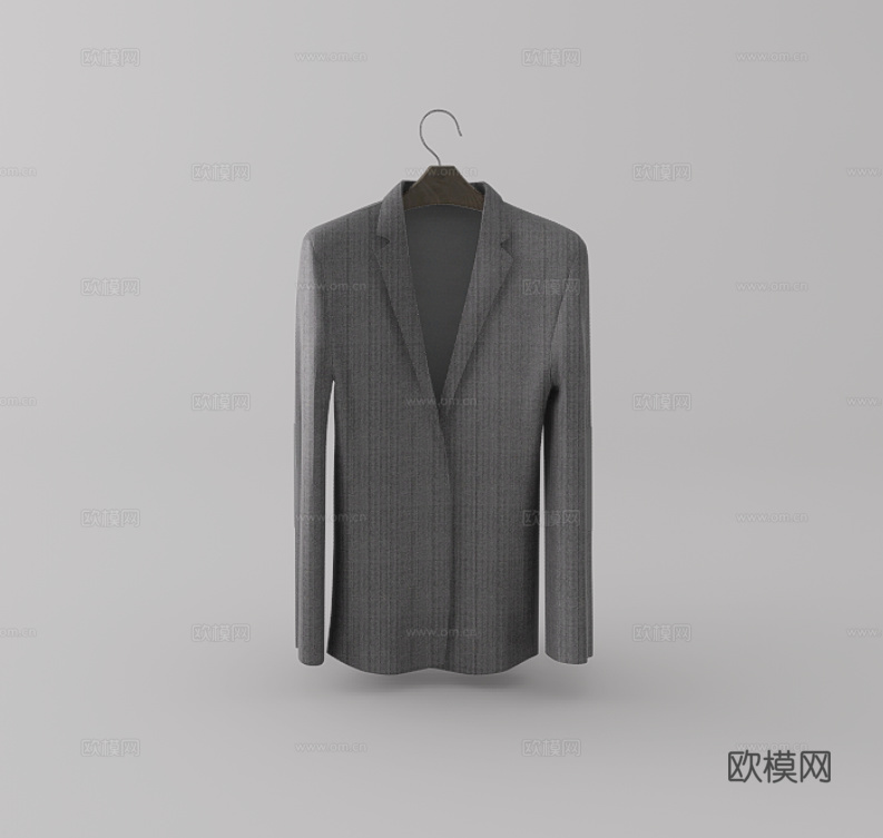 衣服su模型下载（渲染图1）