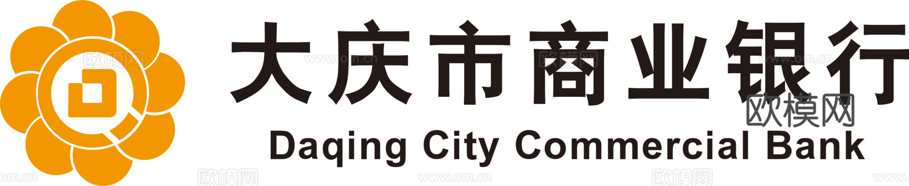 大庆市商业银行，国内银行logo