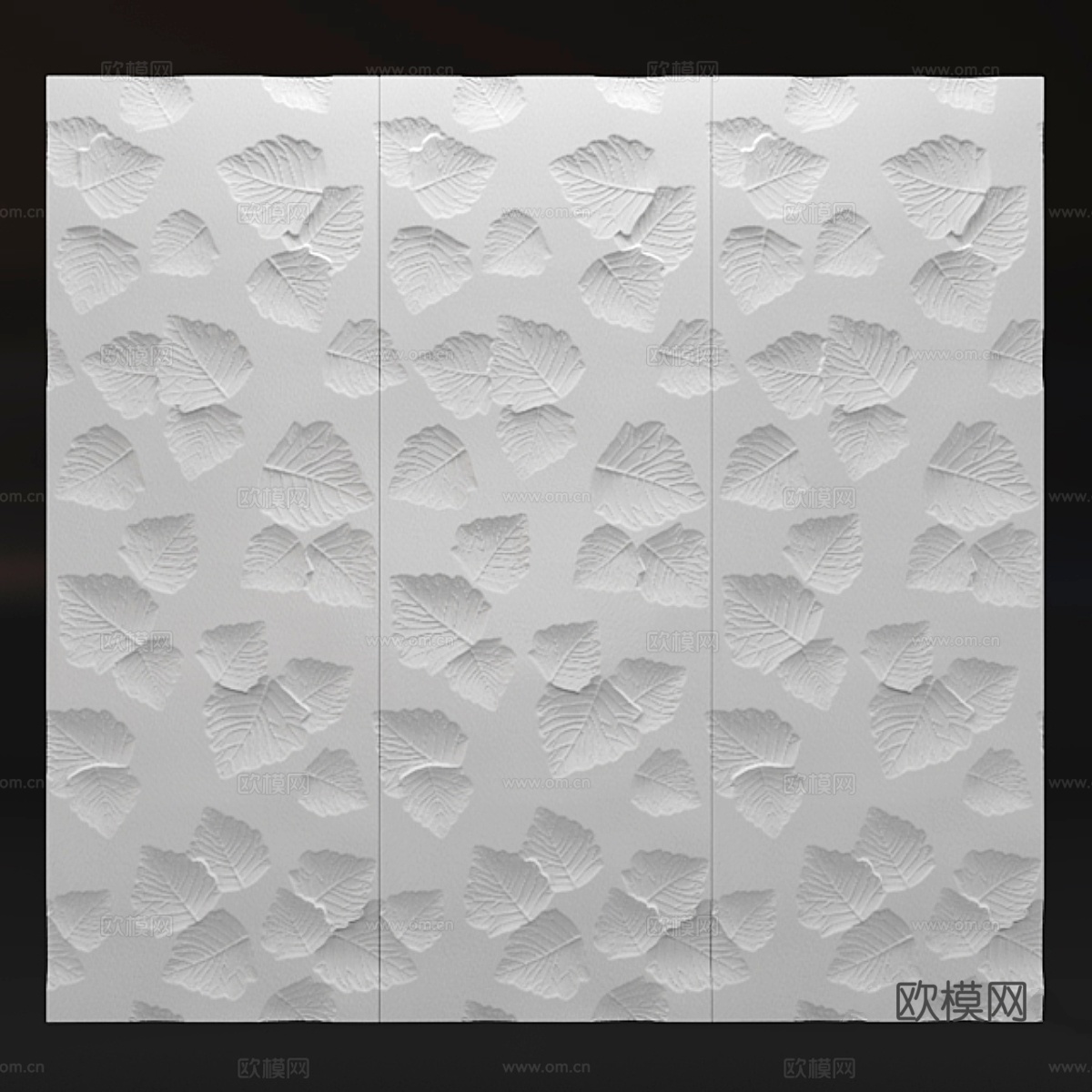 马尼拉装饰白3d模型下载