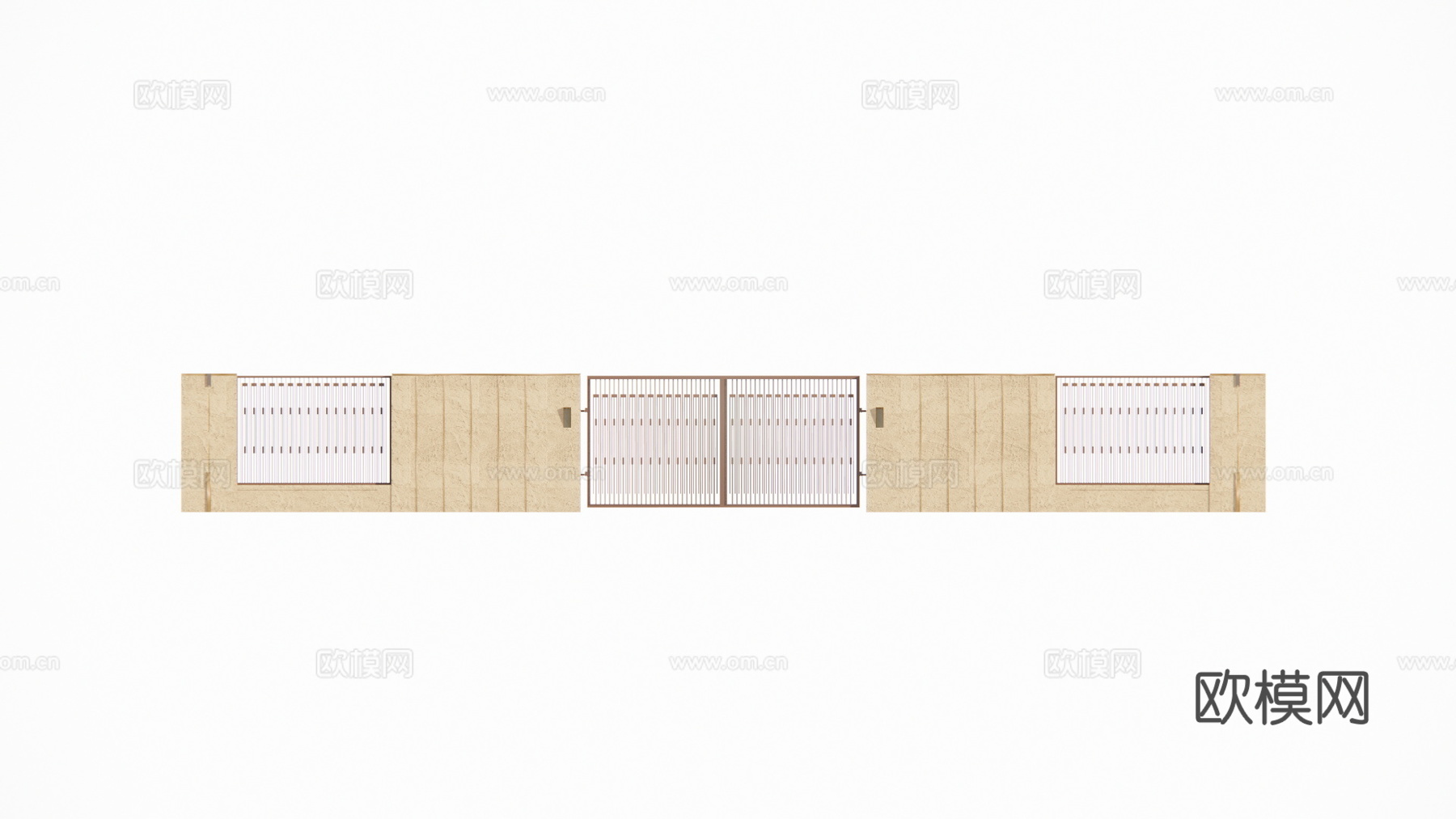 室内造景 庭院灯 草坪灯 庭院门 阳光房 门 微景观 屋顶花su模型