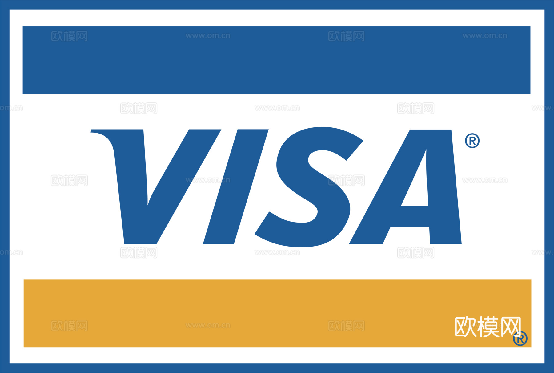 visa 4，支付平台logo