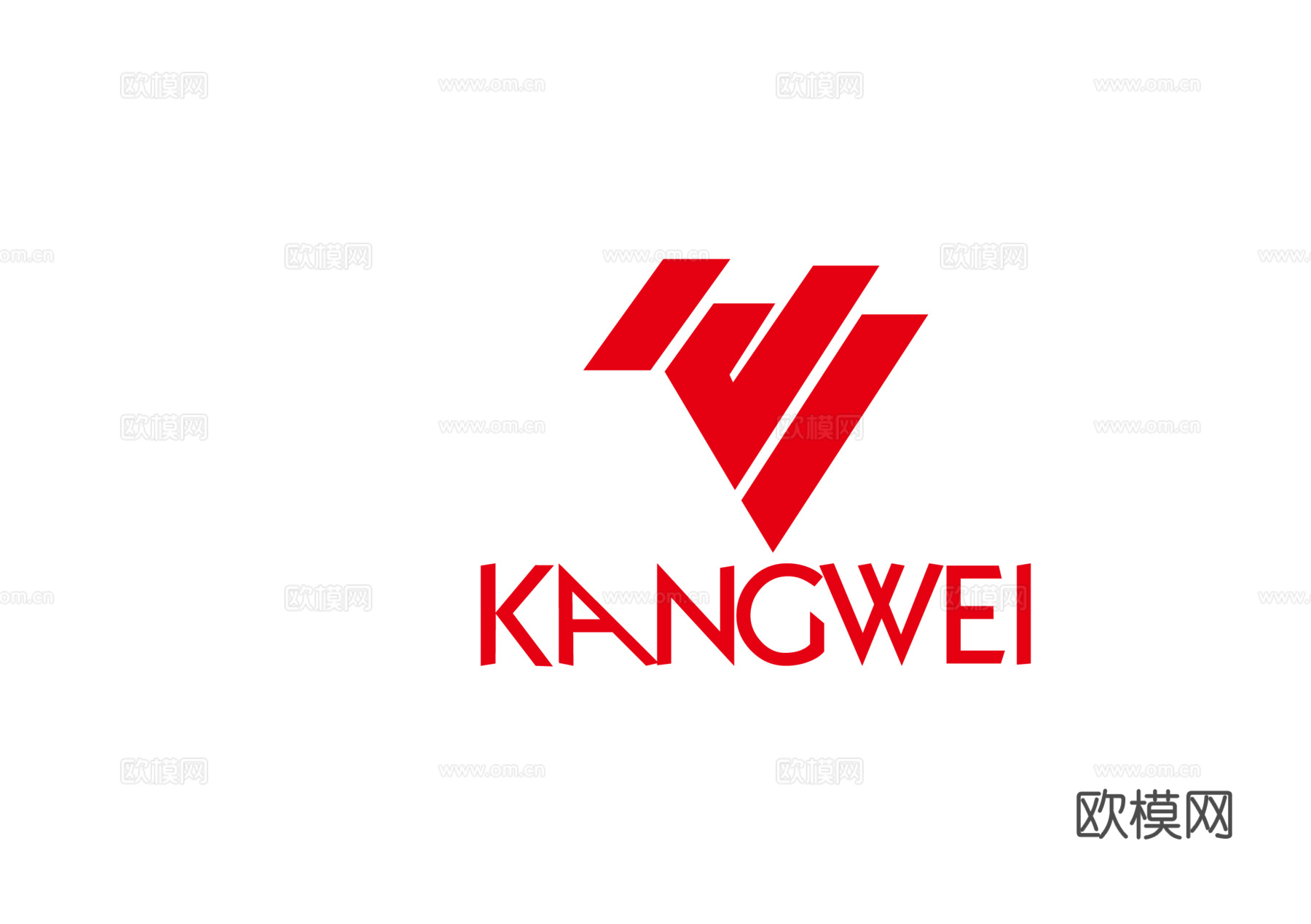 Kangwei康威，运动服装商标-运动服饰LOGO