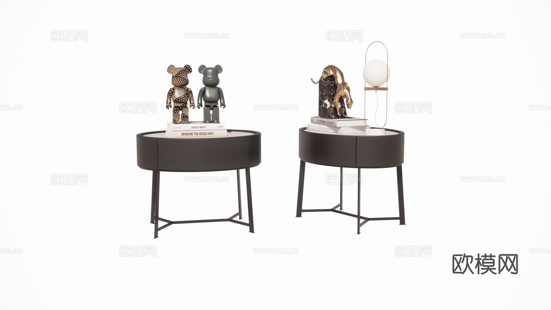 编织 奶油 原木家具 组合桌椅 藤编家具 餐桌 桌椅 茶桌su模型