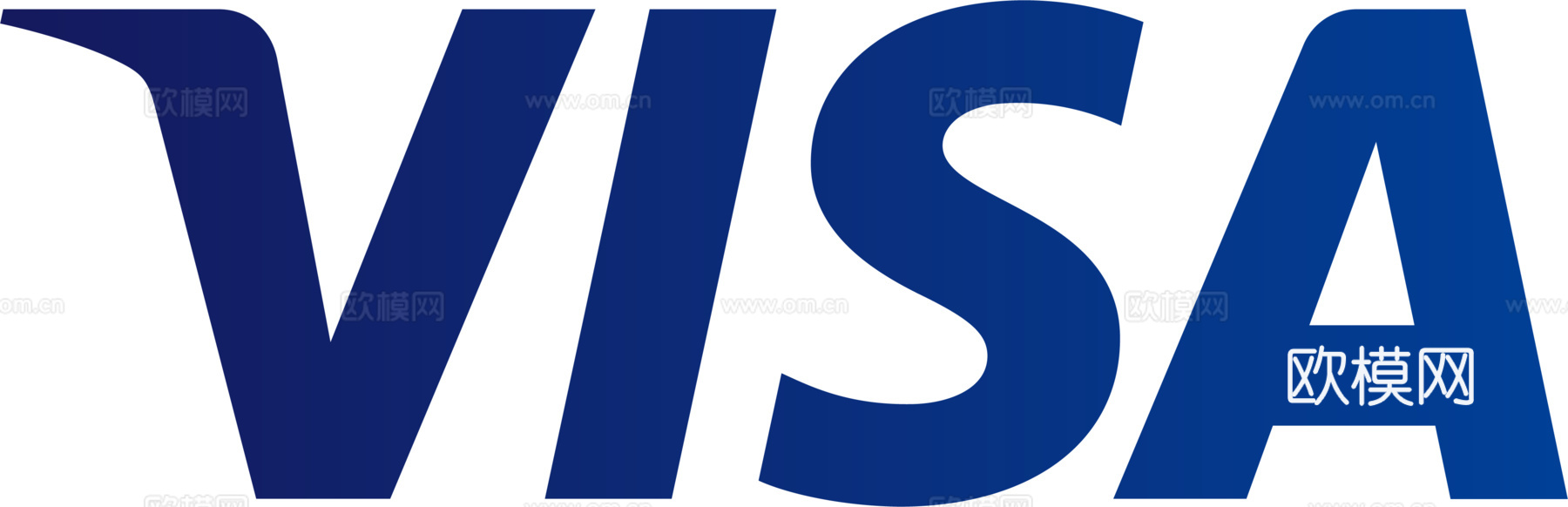 visa，支付平台logo