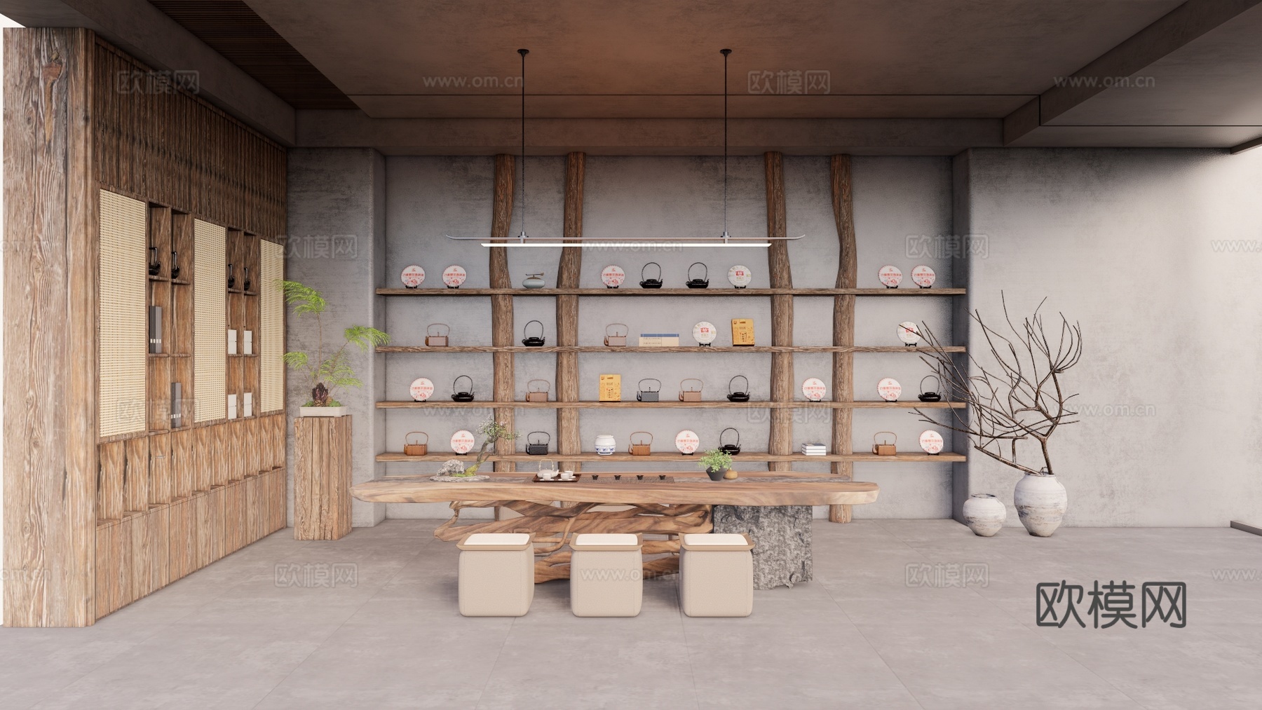 客厅 茶几 茶室 卫生间 餐厅 茶桌组合 茶台 工装 厨房su模型