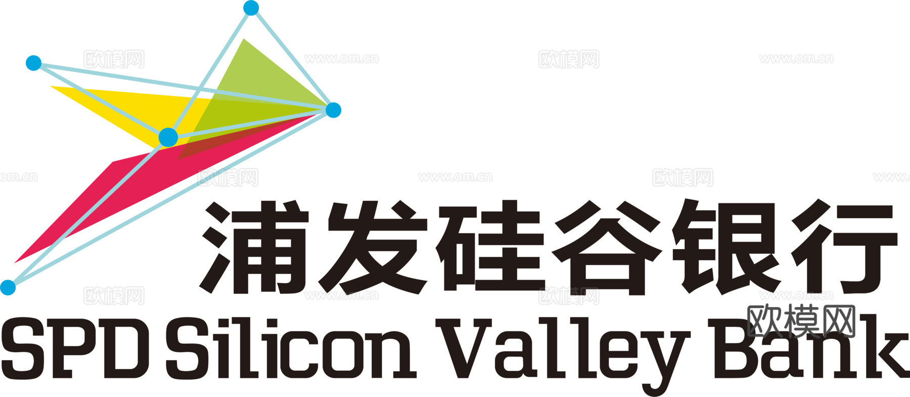 浦发硅谷银行，国内银行logo
