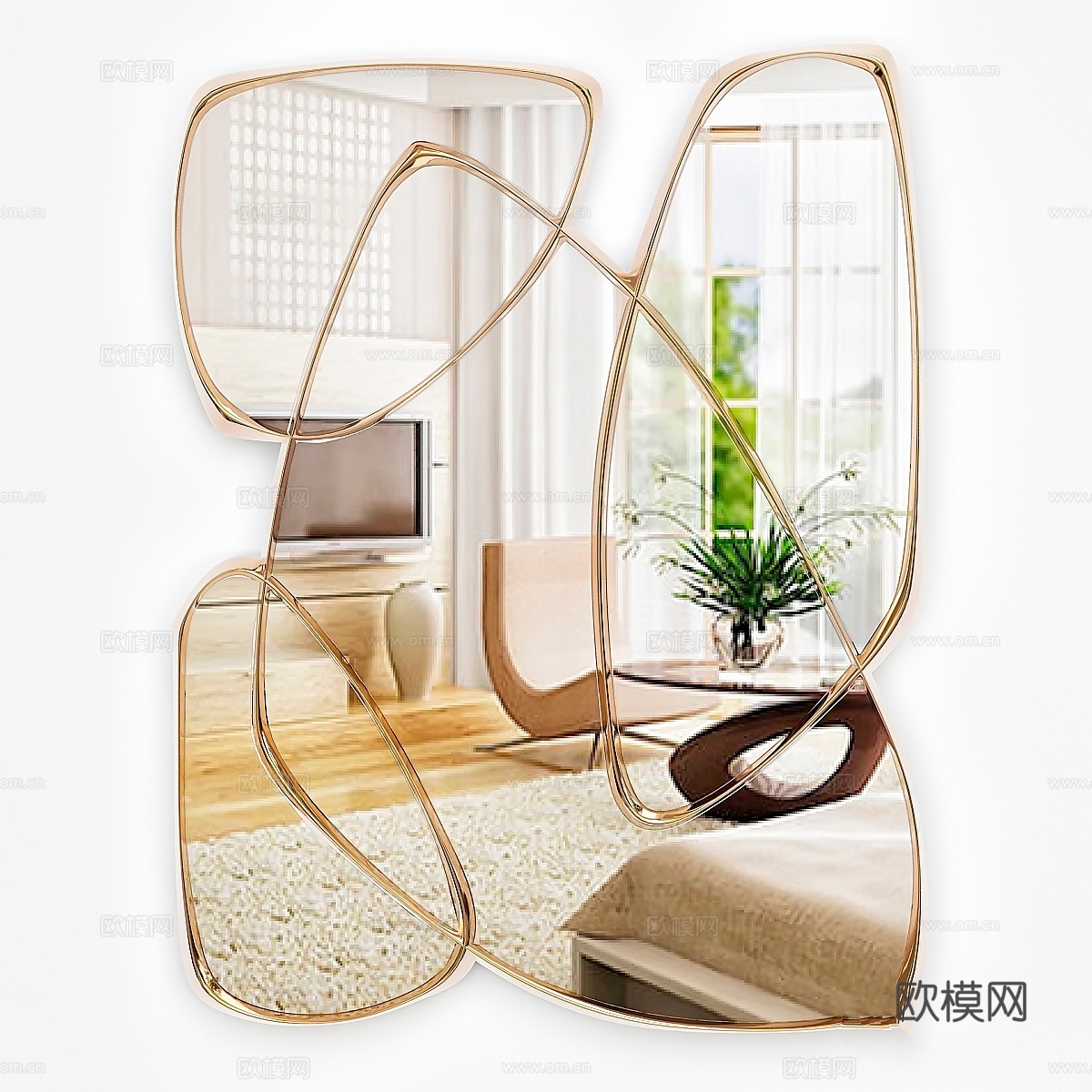 Zeta玛雅青铜镜3d模型下载