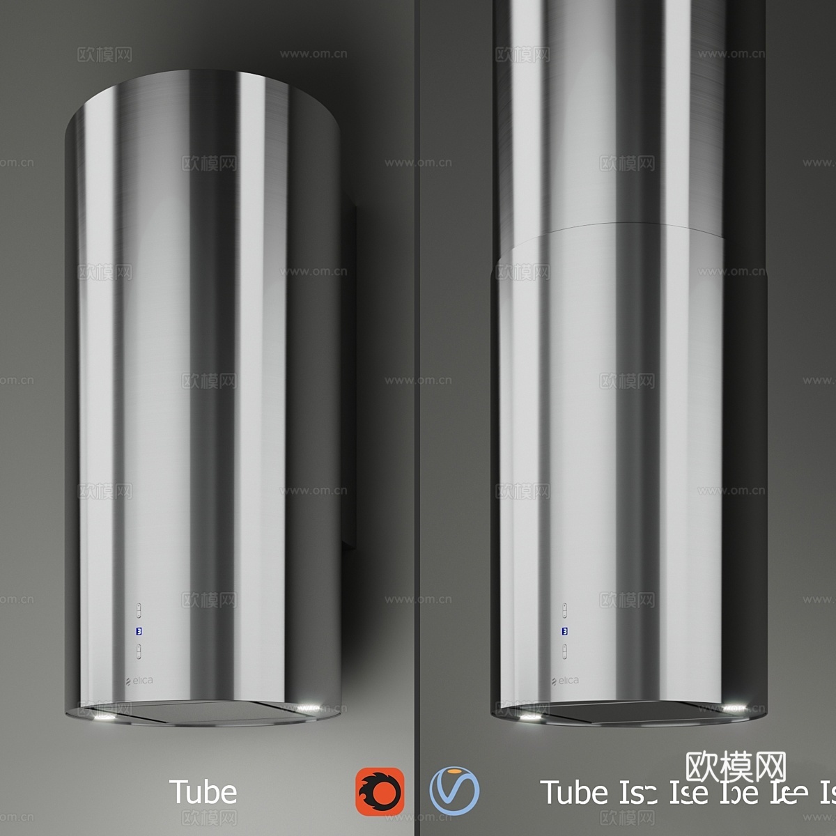 Elica - TUBE + TUBE ISLAND3d模型下载