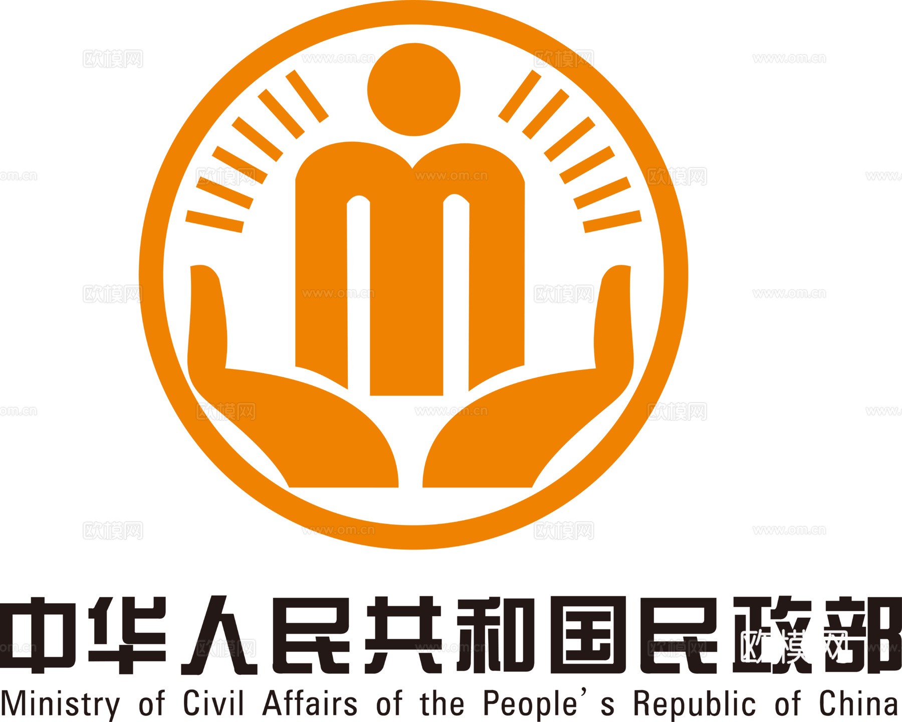民政部，政府机构logo