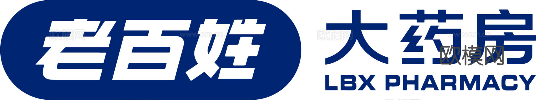 老百姓大药房，药店买药logo