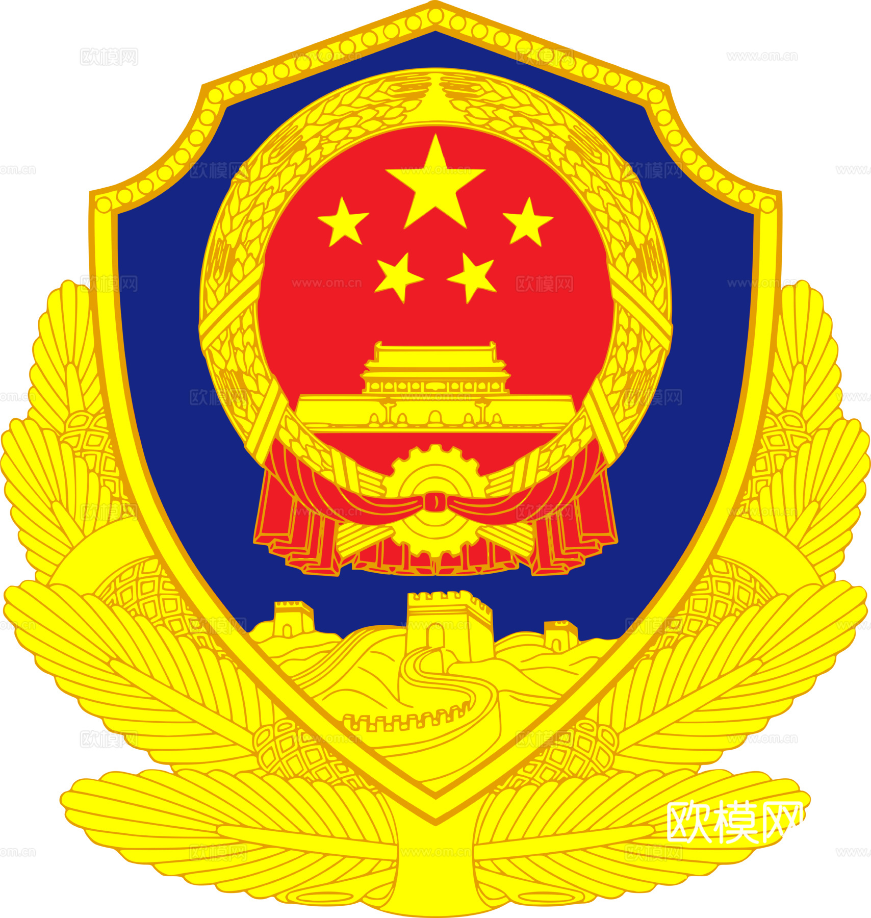 警徽，政府机构logo
