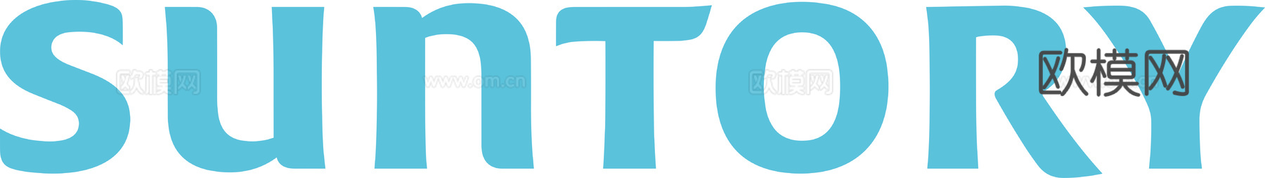 三得利，饮料饮品logo