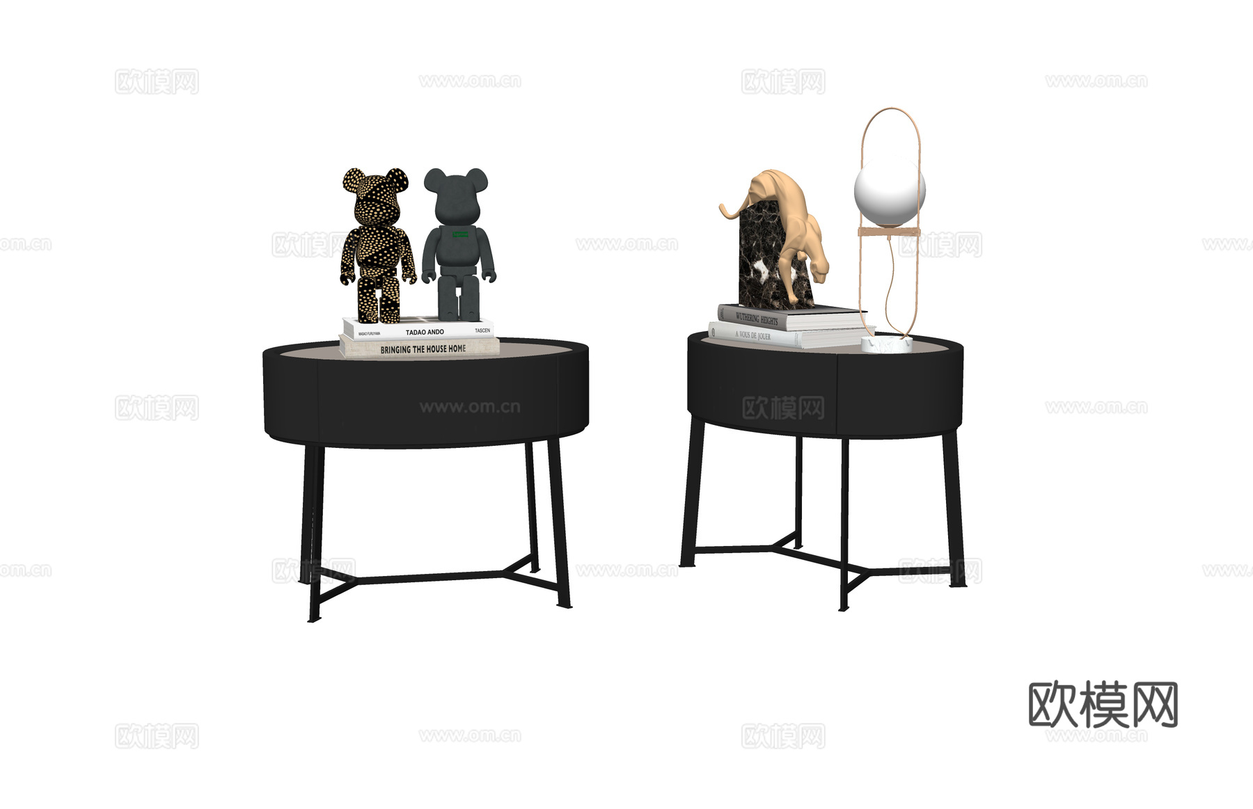 编织 奶油 原木家具 组合桌椅 藤编家具 餐桌 桌椅 茶桌su模型