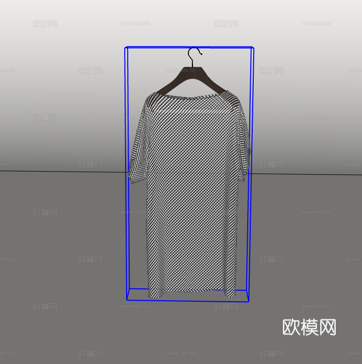 衣服su模型