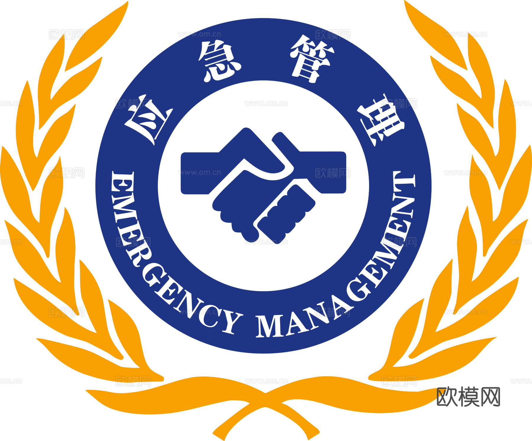 应急管理，政府机构logo