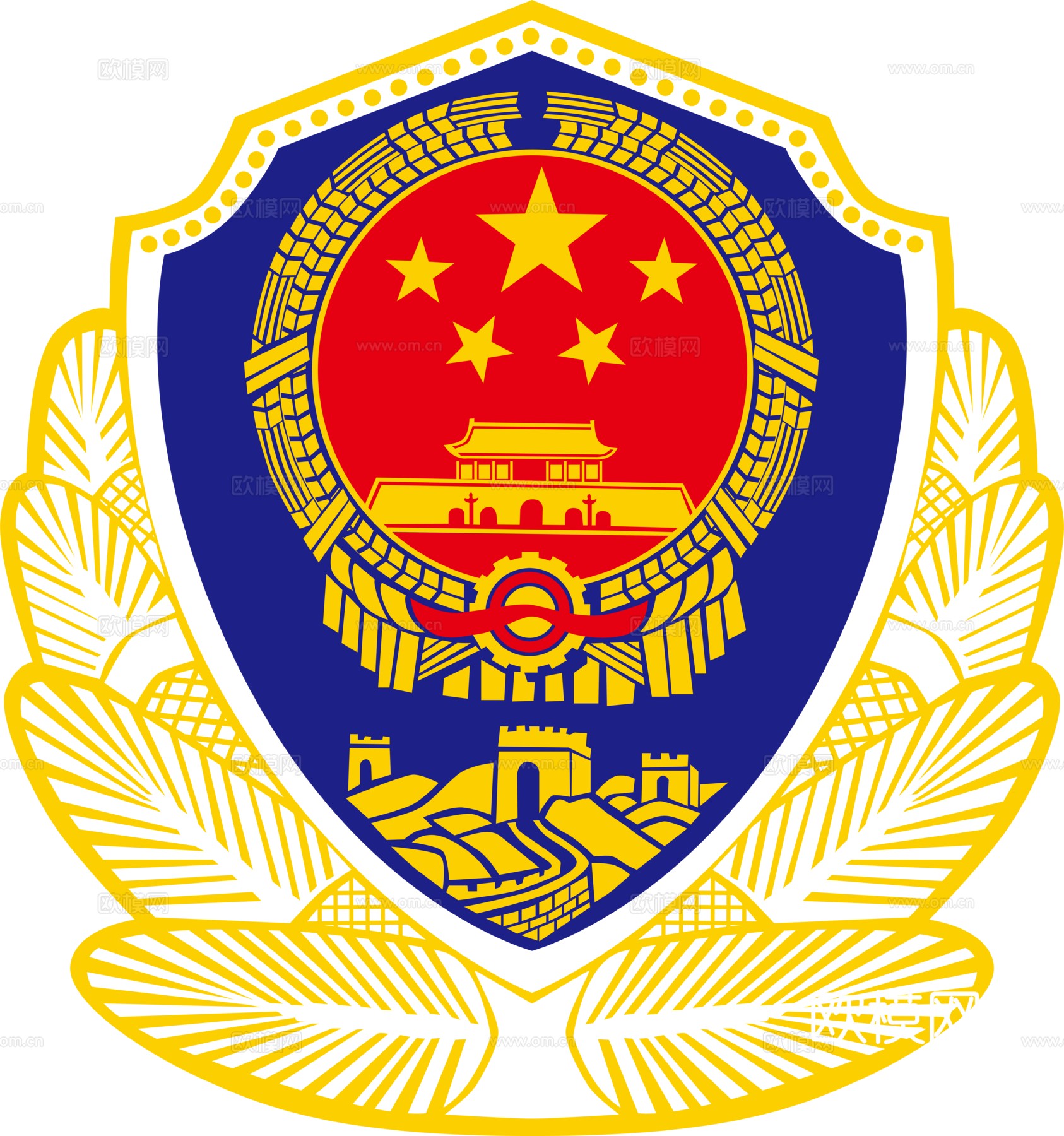 警徽3，政府机构logo