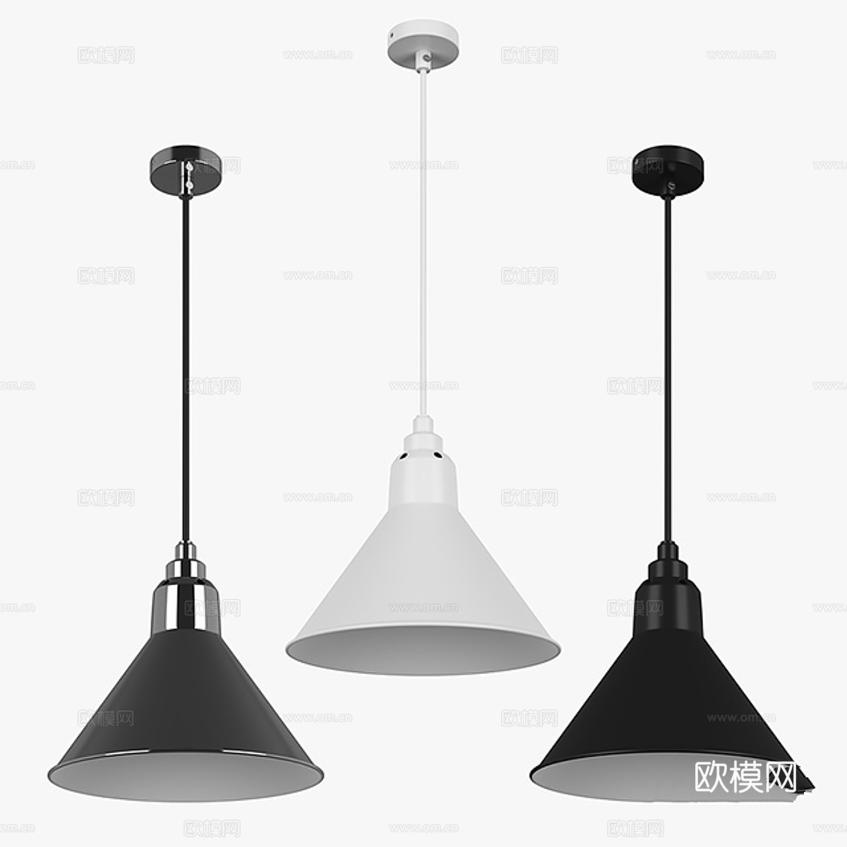 76502x 阁楼之星灯具3d模型下载