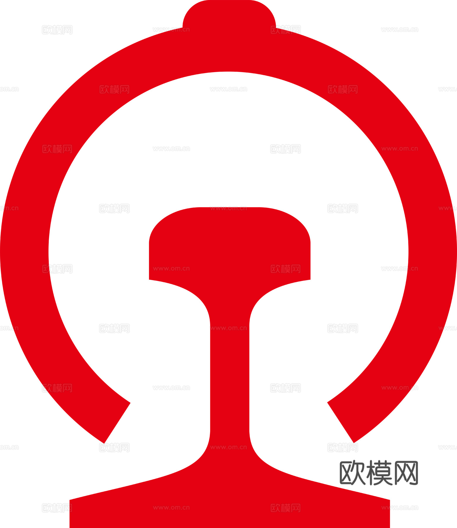 中国铁路路道部，政府机构logo