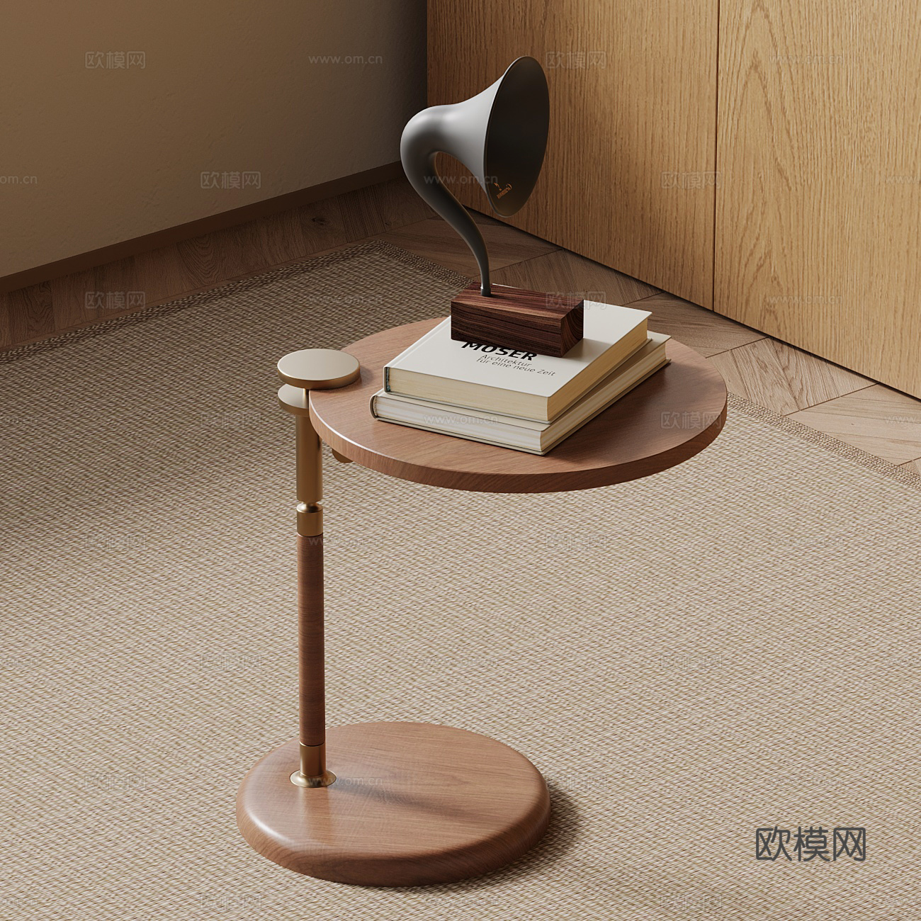 中古风边几su模型