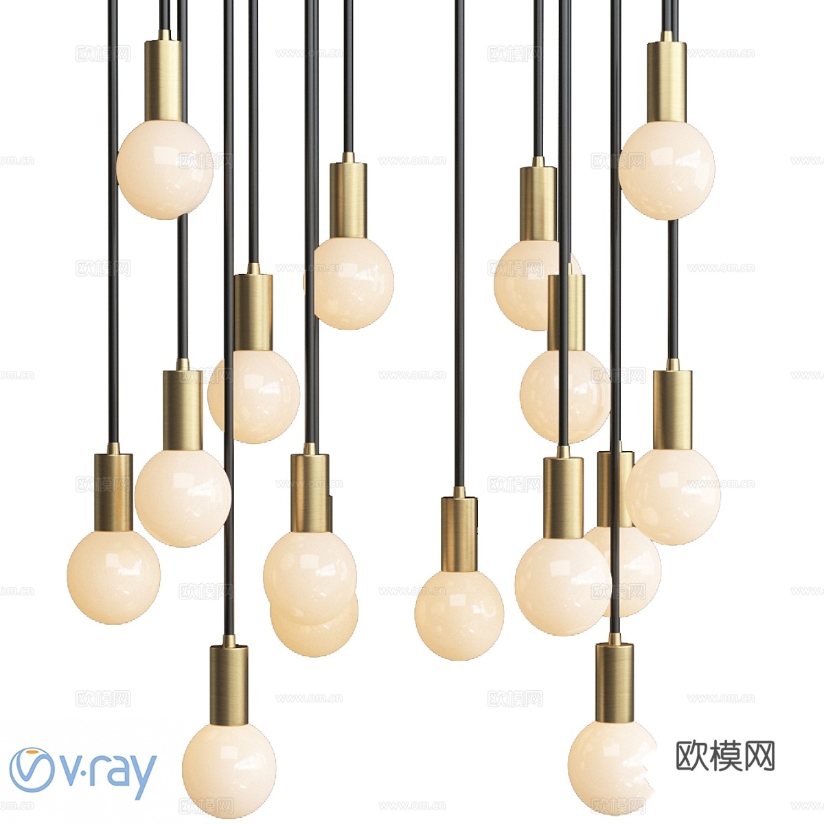 现代灯具工坊 Modern Lights3d模型下载