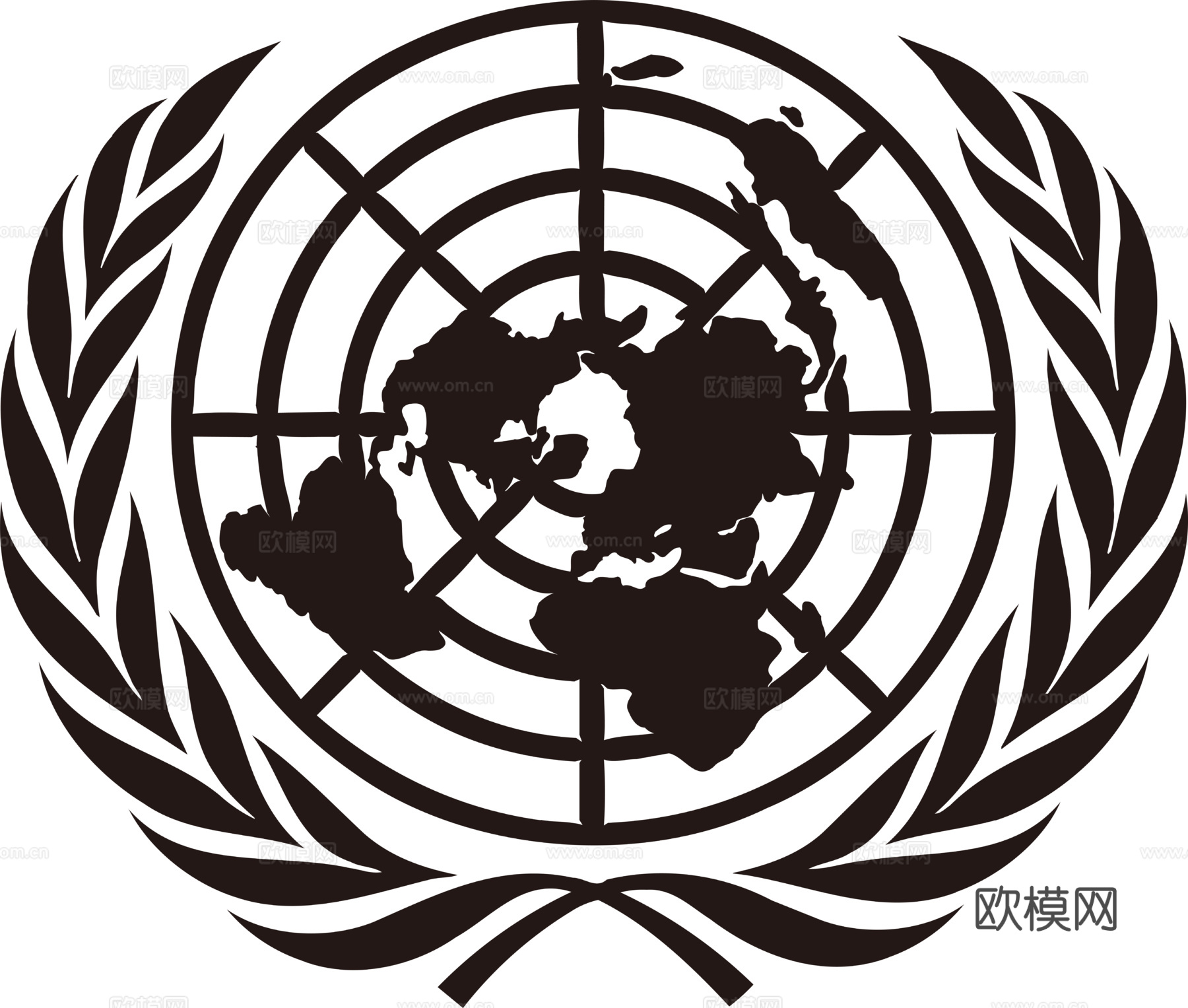 联合国，政府机构logo