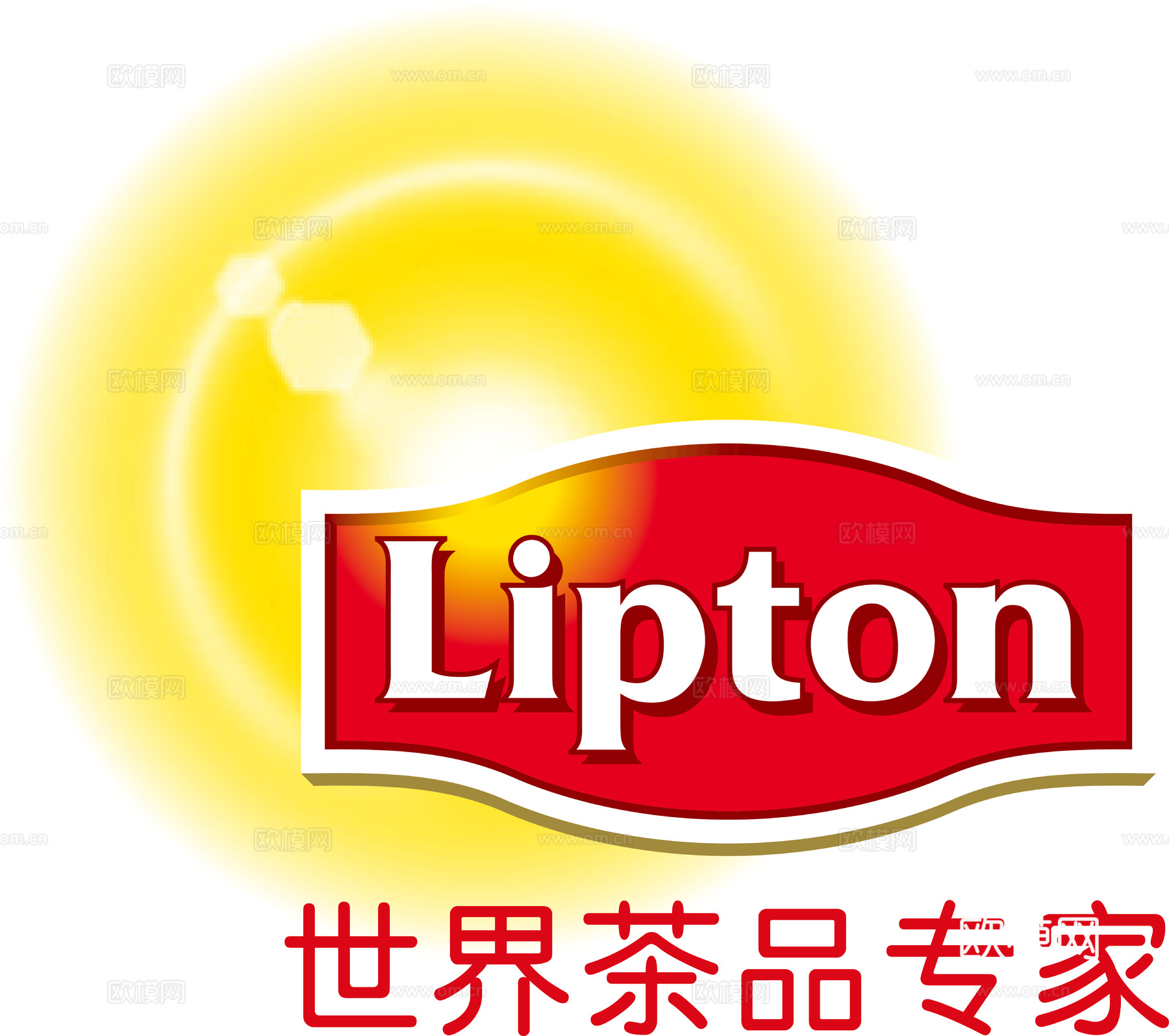 立顿，饮料饮品logo