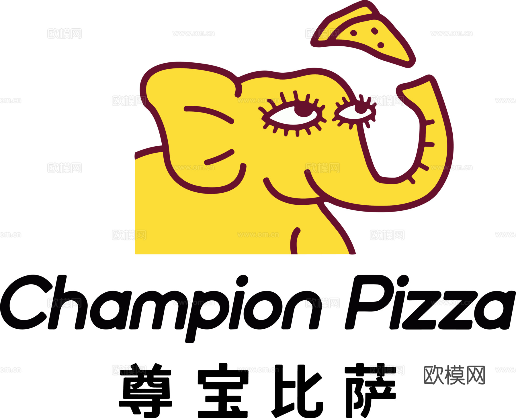 尊宝比萨，炸鸡汉堡logo