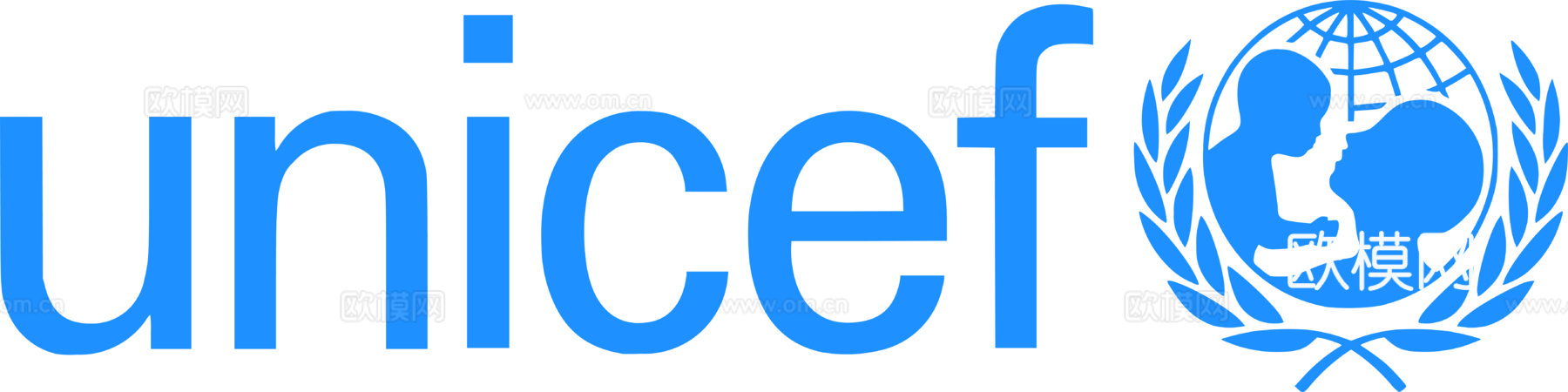 联合国儿童基金会，政府机构logo
