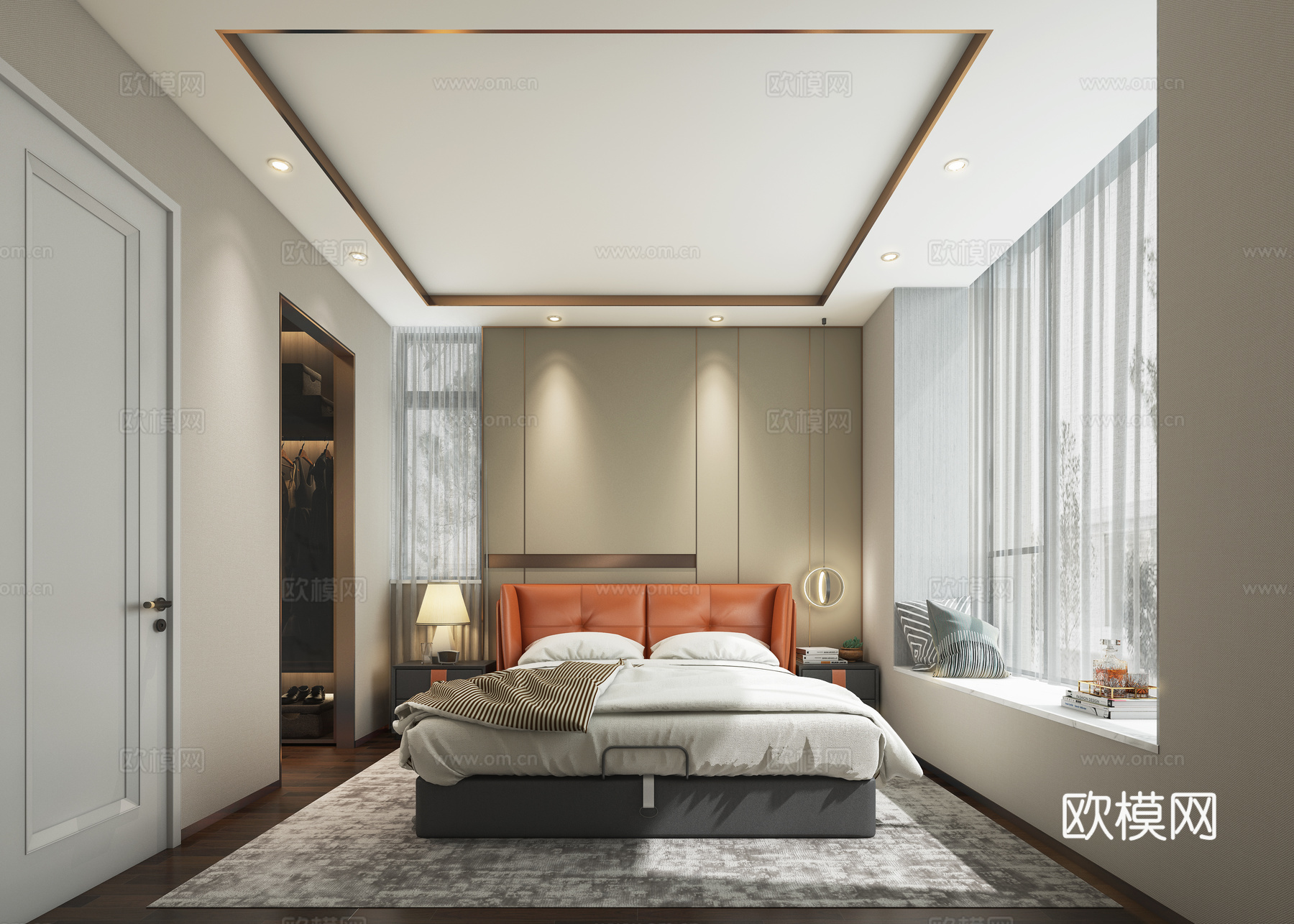 轻奢别墅 样板间 最新全套施工图 效果图合集cad施工图