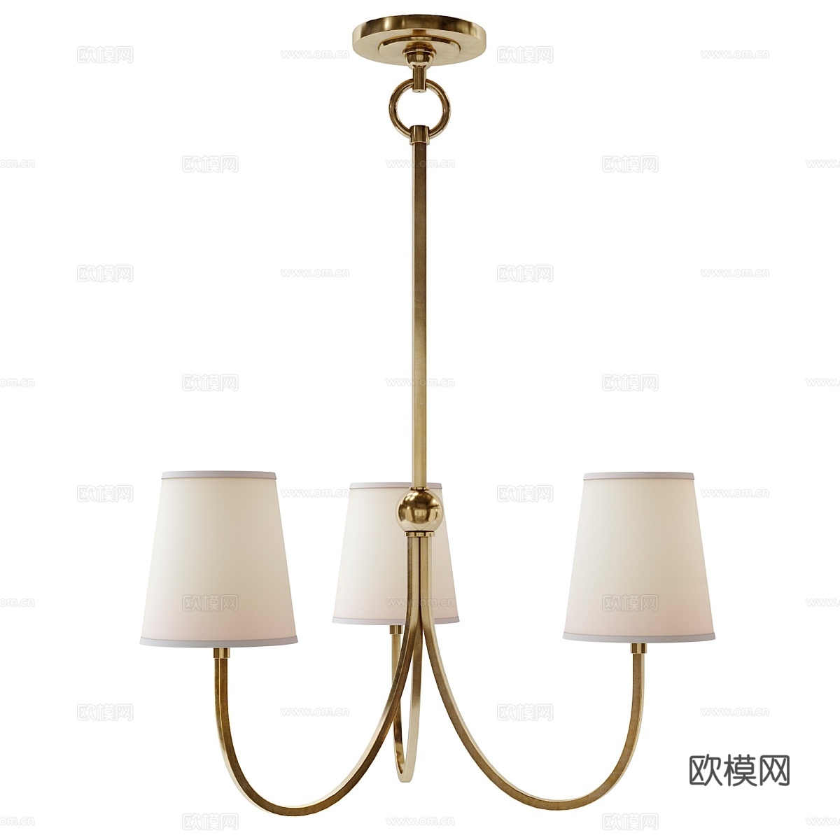 Thomas O Brien, Reed Small 吊灯3d模型下载