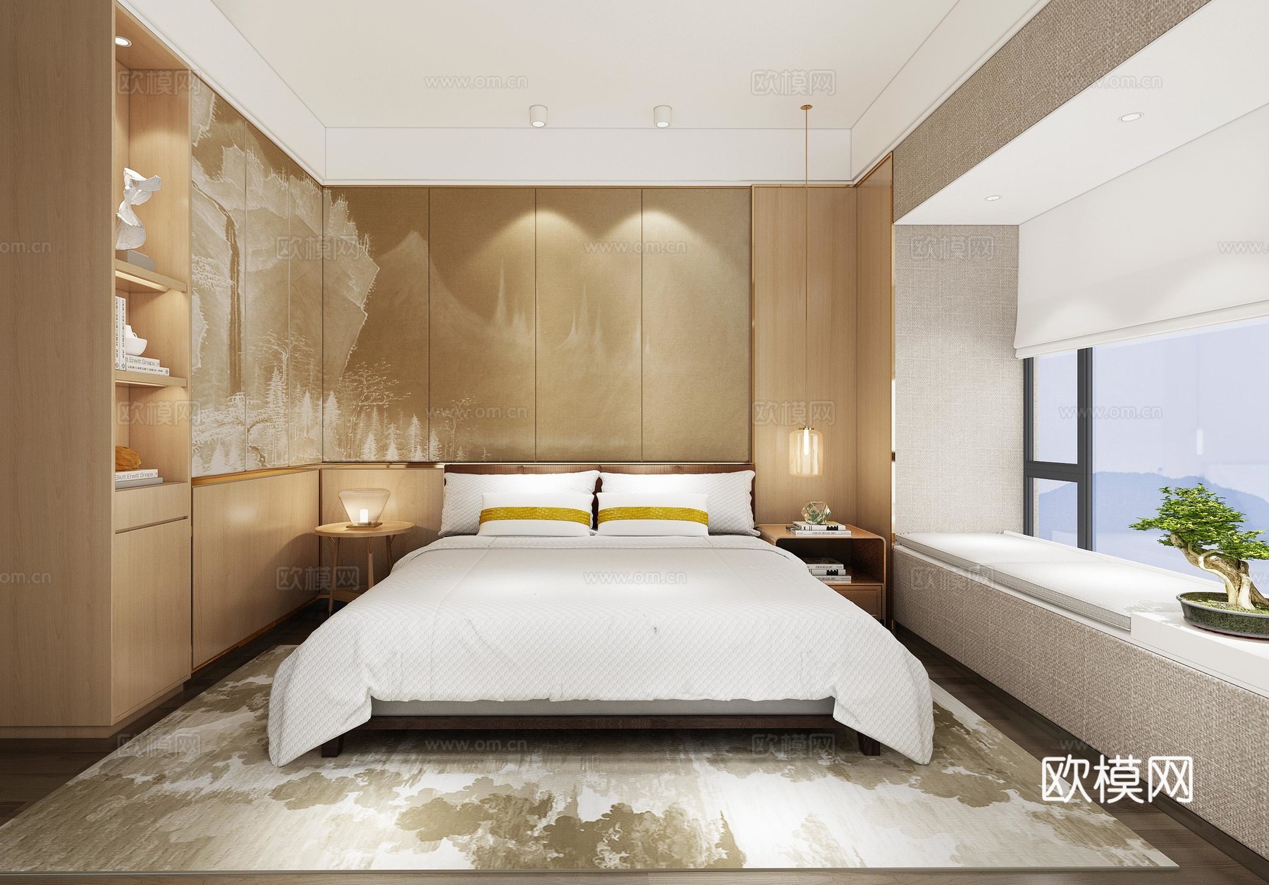 轻奢别墅 样板间 最新全套施工图 效果图合集cad施工图