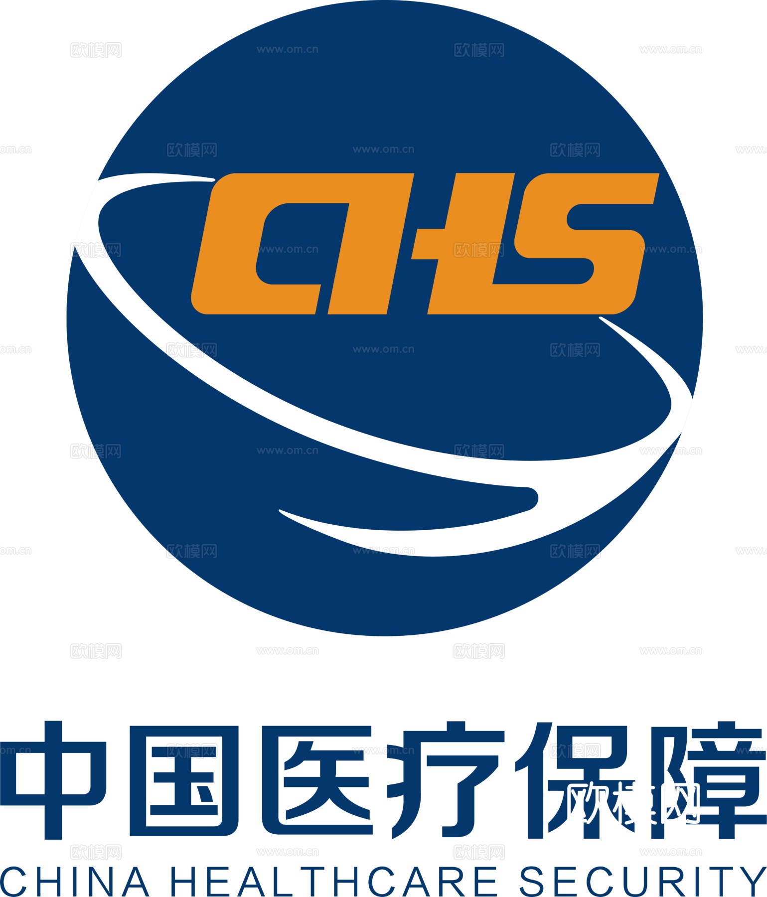 中国医疗保障，政府机构logo