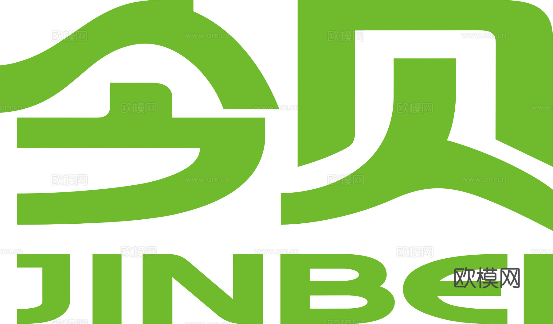 今贝，饮料饮品logo