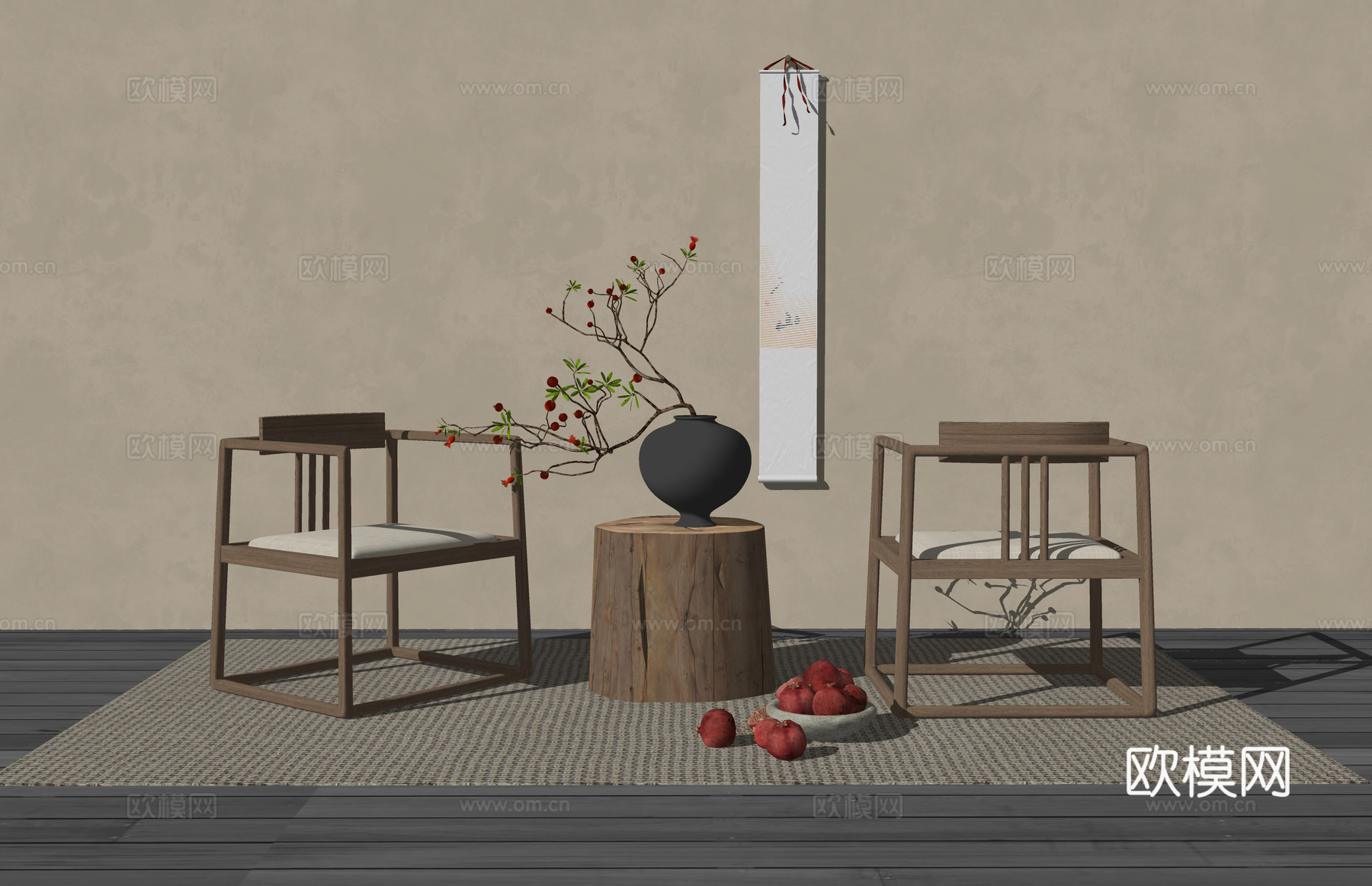 桌子 单体 桌子 工装 餐桌 茶桌 桌椅 咖啡厅 椅子 椅子su模型
