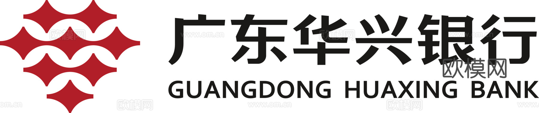 广东华兴银行，国内银行logo