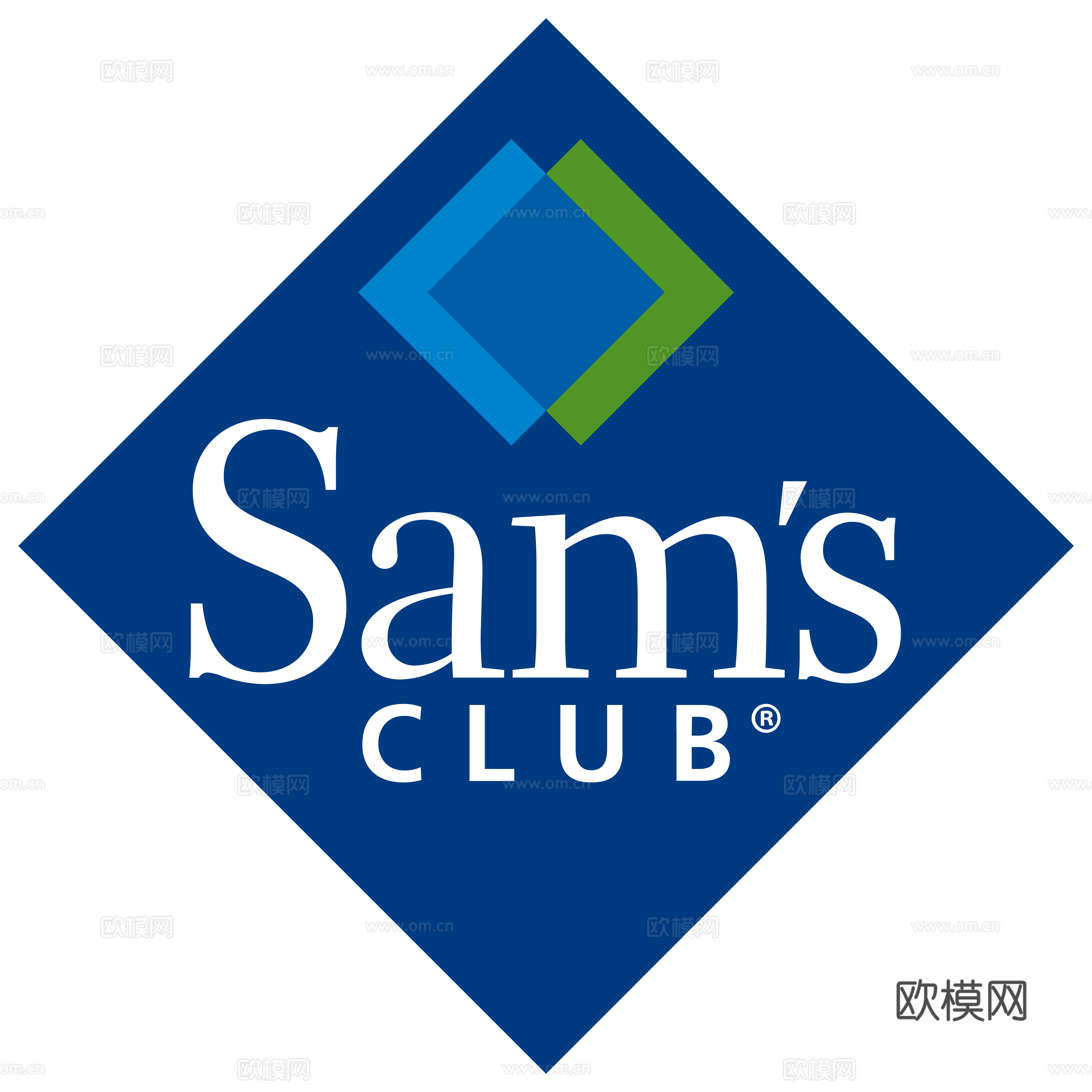 山姆，超市便利店logo