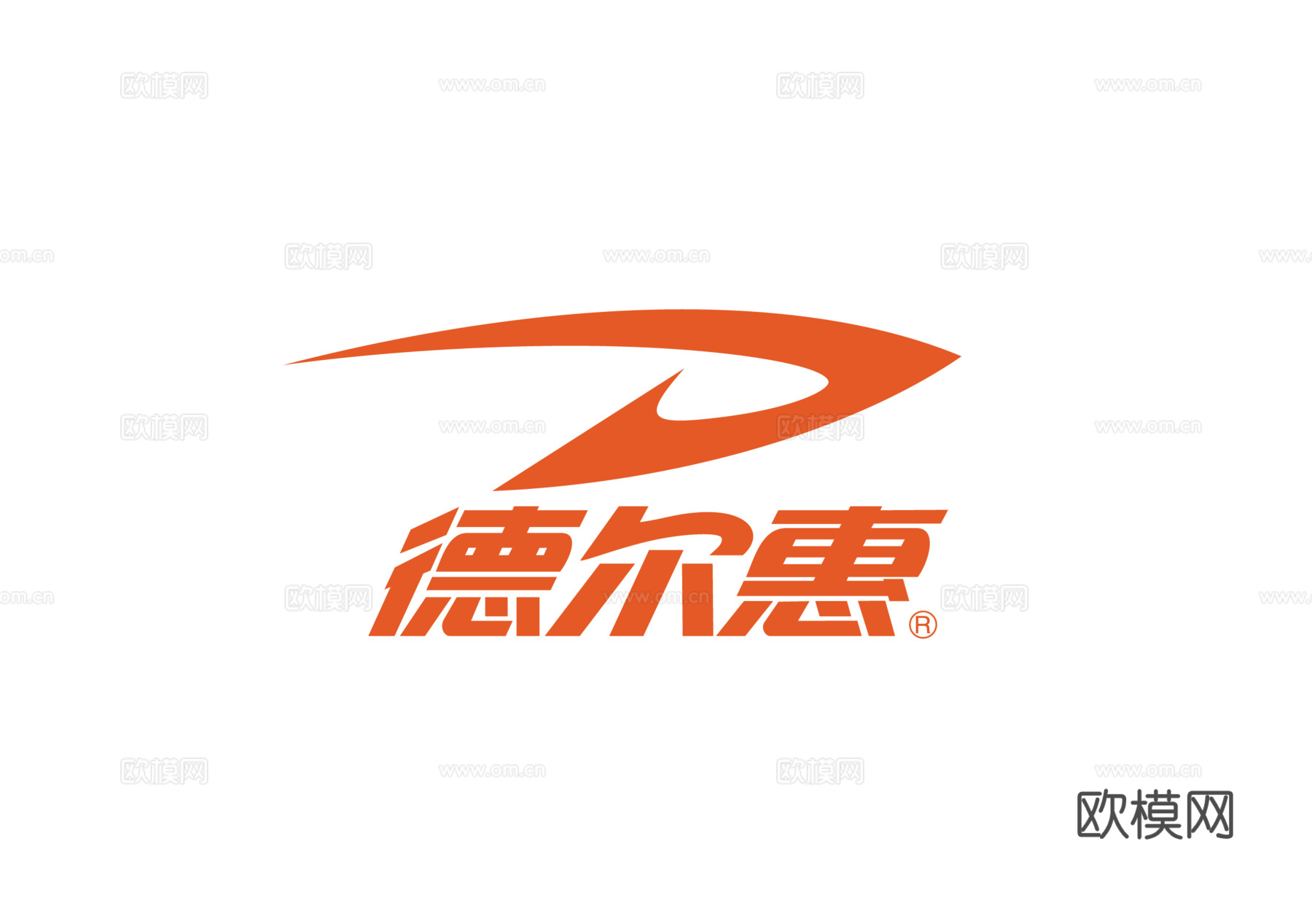 Deerway德尔惠-08，运动服装商标-运动服饰LOGO