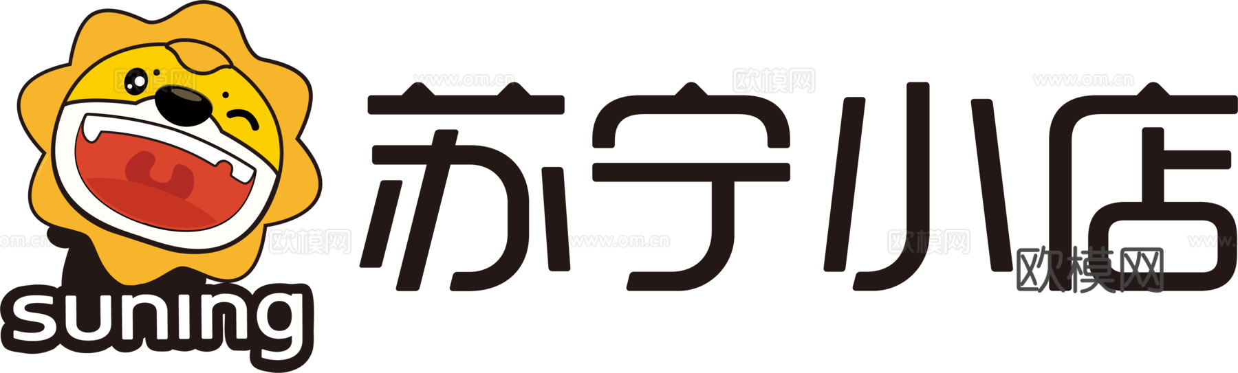 苏宁小店，超市便利店logo