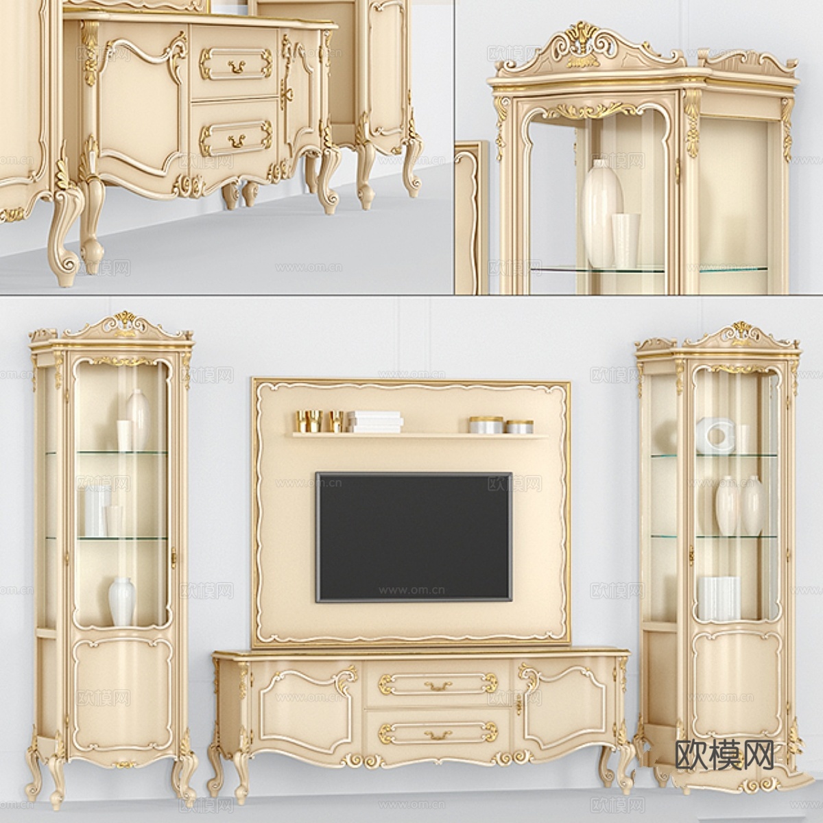 Domus Mobili Minerva系列3d模型下载