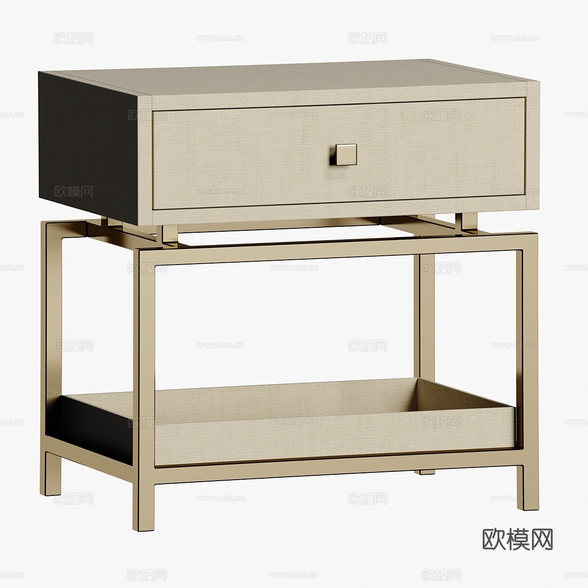 Jamni雷克萨斯舱式床头柜3d模型下载