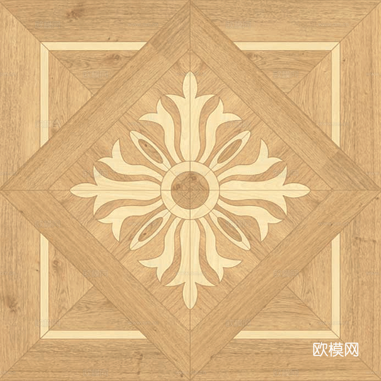 拼花木地板木拼板3D立体地板花纹木质拼花