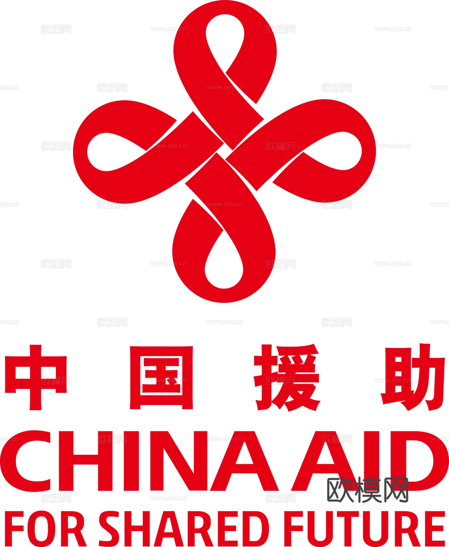 中国援助，政府机构logo