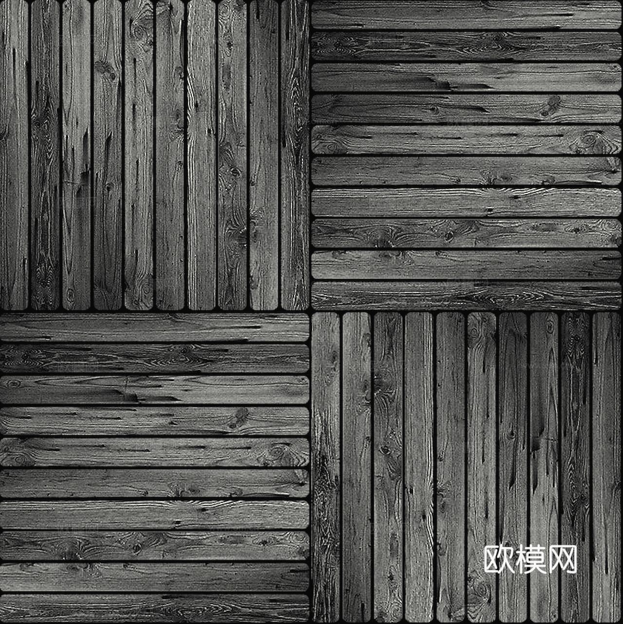 拼花木地板木拼板3D立体地板花纹木质拼花