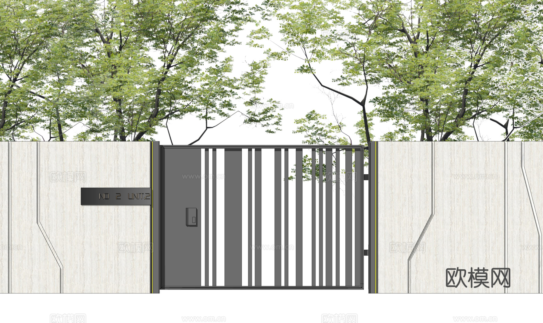 室内造景 庭院灯 草坪灯 庭院门 阳光房 门 微景观 屋顶花su模型