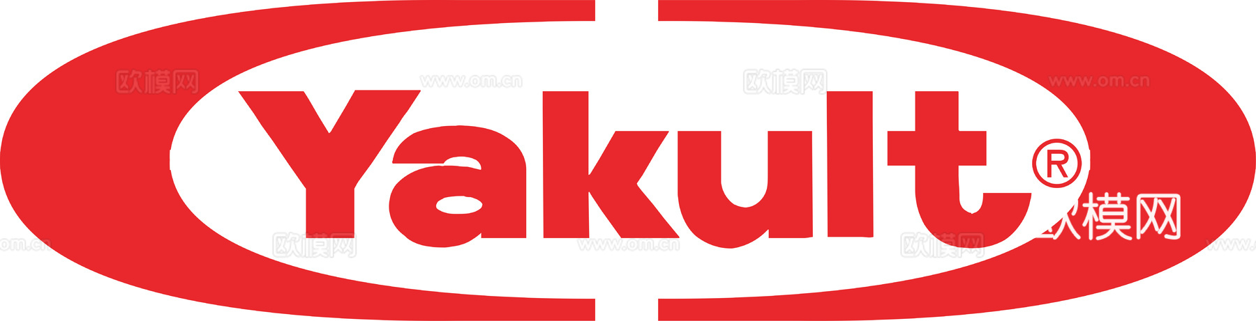 养乐多，饮料饮品logo