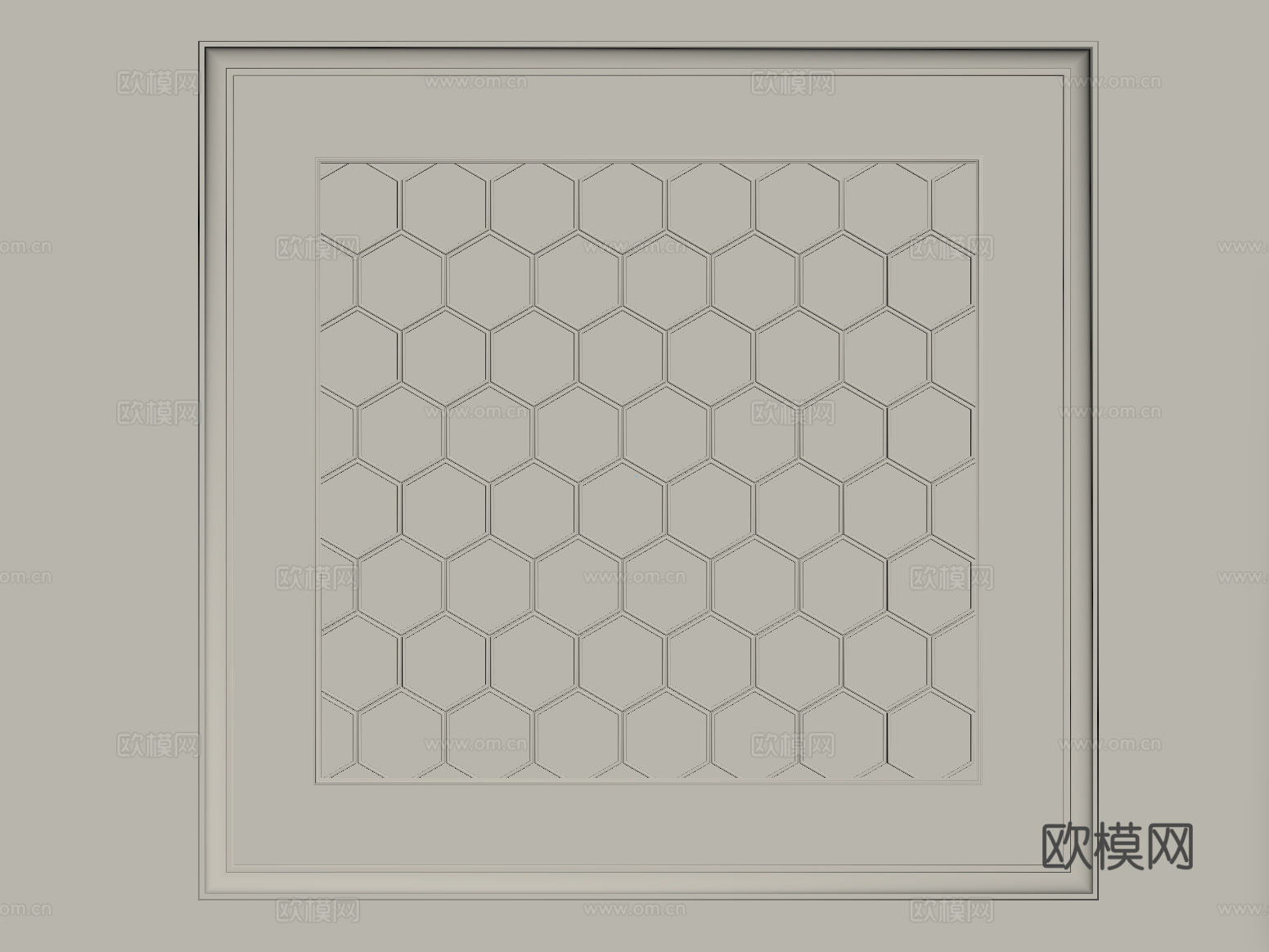 欧式天花吊顶su模型