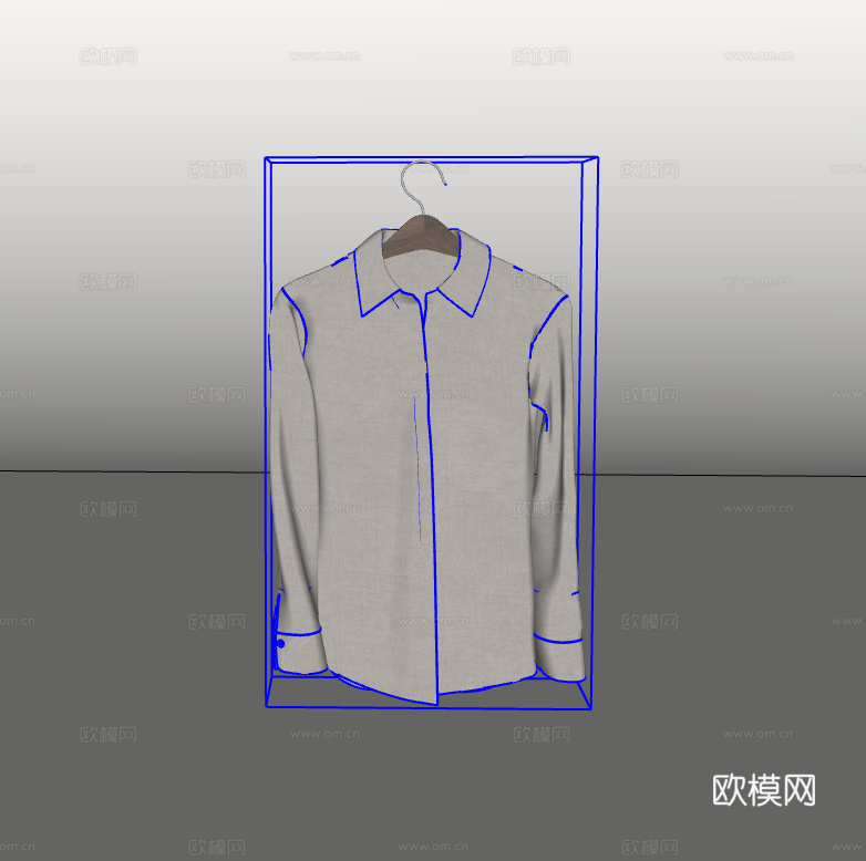 衣服su模型