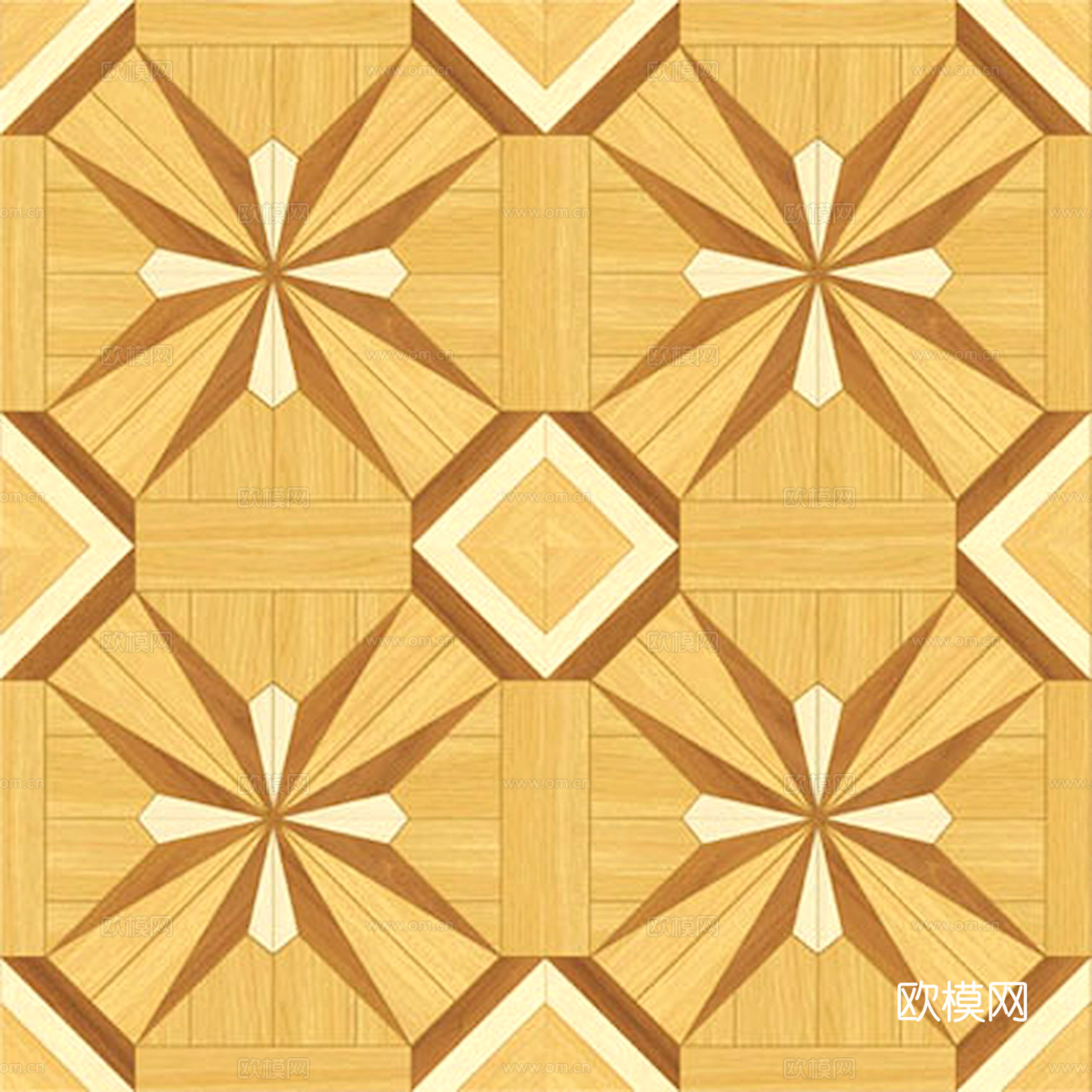 拼花木地板木拼板3D立体地板花纹木质拼花