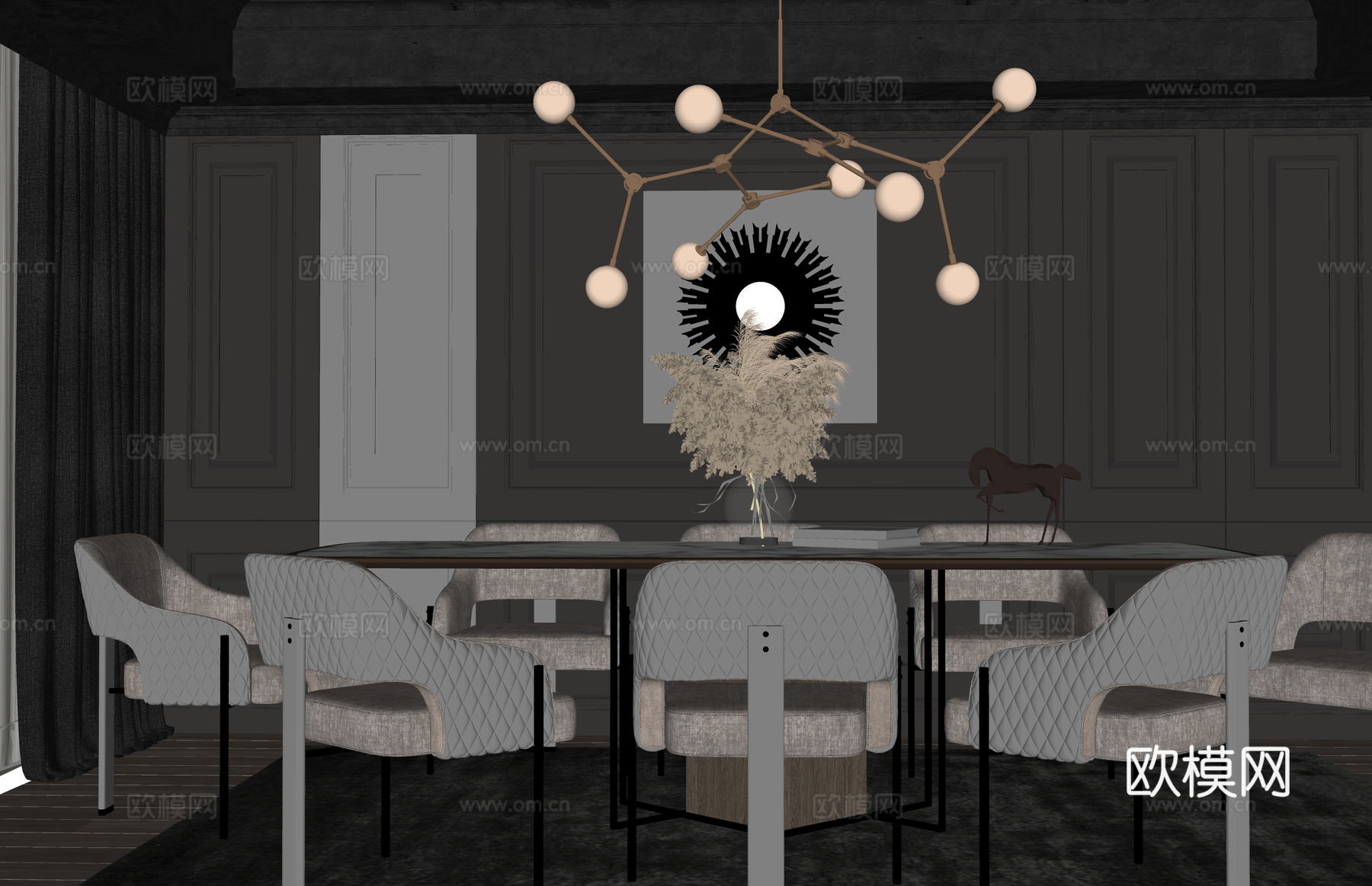 卧室 家装 阳台 客厅 门窗 茶室 厨房 卫生间 客餐厅 衣su模型